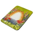 thumbnail image 1 of Ginger Tabby Cat with Garden Flowers Art by Denise Every - KuzmarK Mousepad / Hot Pad / Trivet, 1 of 1