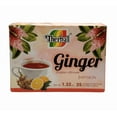 thumbnail image 1 of Ginger Tea Bags- 25 Count/ Caffeine Free & 100% Pure Ginger Root | Naturally Supports Digestion | Soothing & Spicy Blend/ Jengibre, 1 of 5