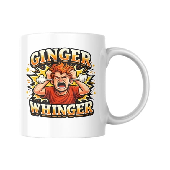 Ginger Whinger Mug, Funny Novelty Coffee Cup, Sarstic Humour Gift, Redhead Joke Mug, Birthday Present Him or Her, Office Banter.jpg