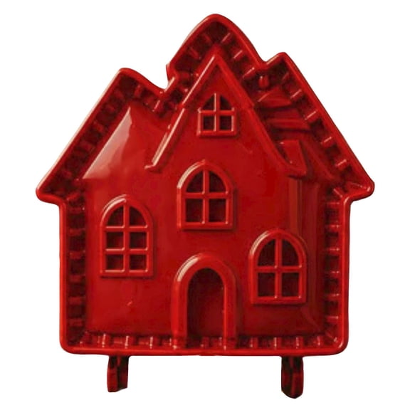 Ginger cookie House Shaped Mold Spooky Halloween Decor for Home Baking and Seasonal Kitchen Display