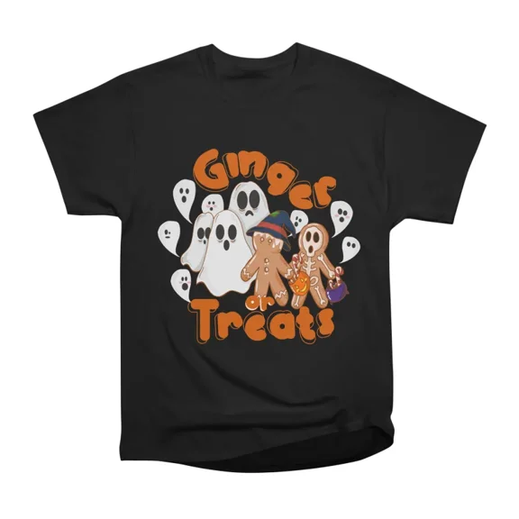 Ginger or treats T-Shirt Tee Gift For Him Merch For Her Apparel For Friend