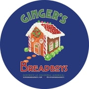 Gingers Breadboys Gingerbread House Kit, Makes 2 Large Houses, Bake at Home, Includes Candy, Mix, Cutters, Baking and Decorating Tools