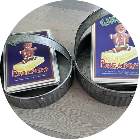 Ginger's Breadboys "Make Another Batch" Gingerbread Cookie Kit, DIY, Bake at Home, 39 Large 5-inch Gingerbread Man Cookies