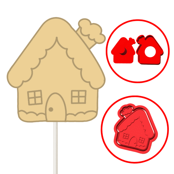 GingerBread House Christmas Cake Pop