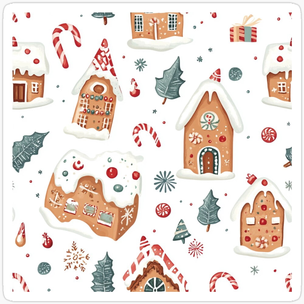 Gingerbread And Magic Candies Sticker Kir-1413 - Walmart.com