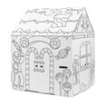 thumbnail image 1 of Easy Playhouse BIG KIT - Gingerbread Arts & Crafts Cardboard Play House for Kids 3 and up - EASY to assemble, 1 of 8