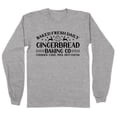 thumbnail image 1 of Gingerbread Baking Co Long Sleeve Shirt Unisex 5X-Large Grey, 1 of 5