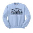 thumbnail image 1 of Gingerbread Baking Co Sweatshirt Unisex 2X-Large Light Blue, 1 of 5