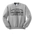 thumbnail image 1 of Gingerbread Baking Co Sweatshirt Unisex Medium Grey, 1 of 5