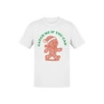 thumbnail image 1 of Gingerbread "Catch Me" Holiday Fun Men's T-shirt, 1 of 3