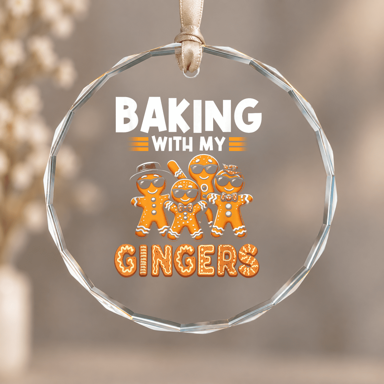 Gingerbread Cookie Baking Holiday Christmas Tree Ornament, Baker Gift ...