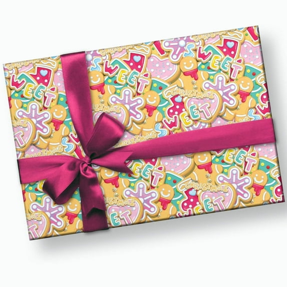 Gingerbread Cookies Gift Wrap