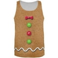thumbnail image 1 of Gingerbread Costume All Over Adult Tank Top - Large, 1 of 2