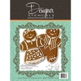 thumbnail image 1 of Gingerbread Couple Cookie Stencil Set (no cutter) by Designer Stencils, 1 of 1
