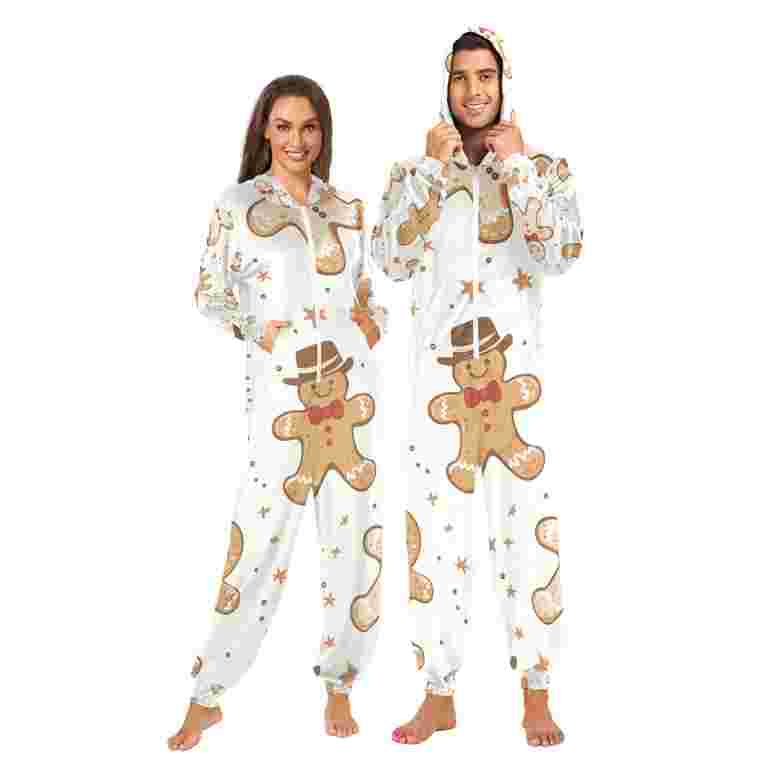 Cute Men One Piece Pajamas Male Onesie For Adults Size Adult
