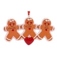 thumbnail image 1 of Gingerbread Family 2 Ornament, 1 of 2