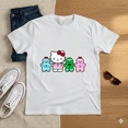 thumbnail image 1 of Gingerbread Friends Christmas Holiday Season Cute Graphic Unisex Tee up to Size 5XL, 1 of 2