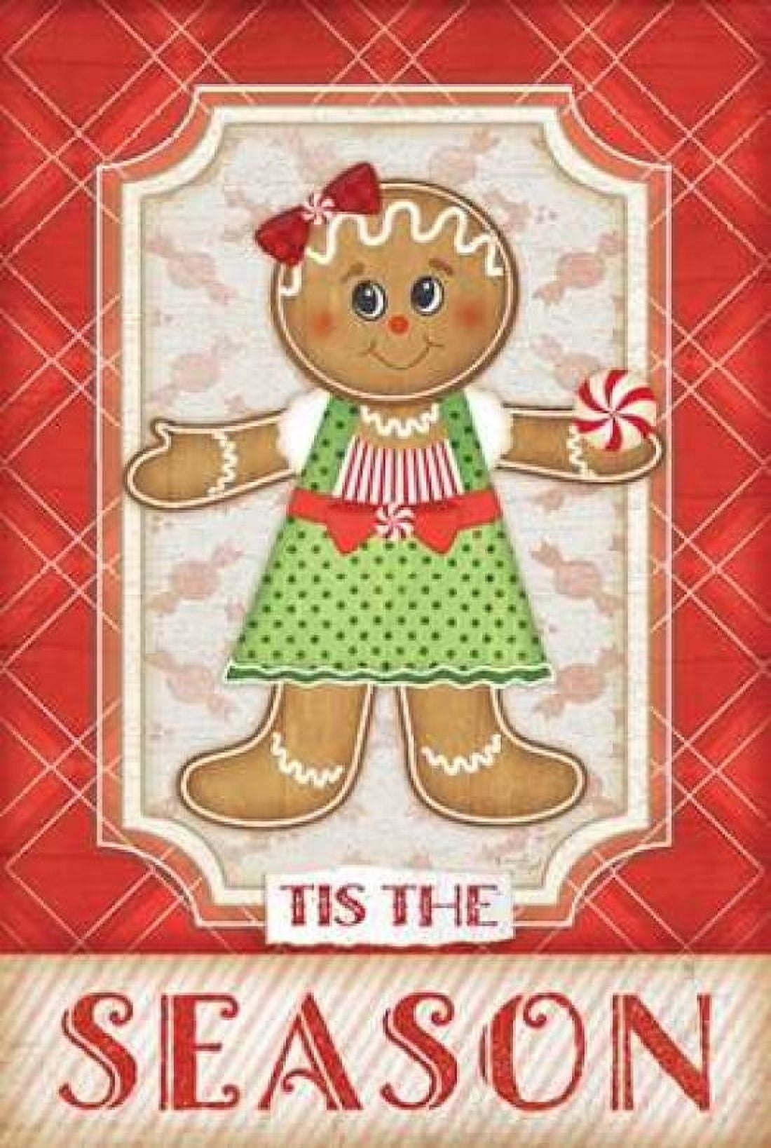 Gingerbread Girl Canvas Art - Jennifer Pugh (24 x 36)