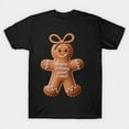 thumbnail image 1 of Gingerbread Girl Christmas Cookie Baking Holiday Funny Graphic, H24765 T-Shirt, for Men and Women, Up to Size 5XL, 1 of 2