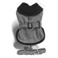 thumbnail image 1 of Gingerbread Harness Vest with Matching Leash by Doggie Design - Medium, 1 of 3