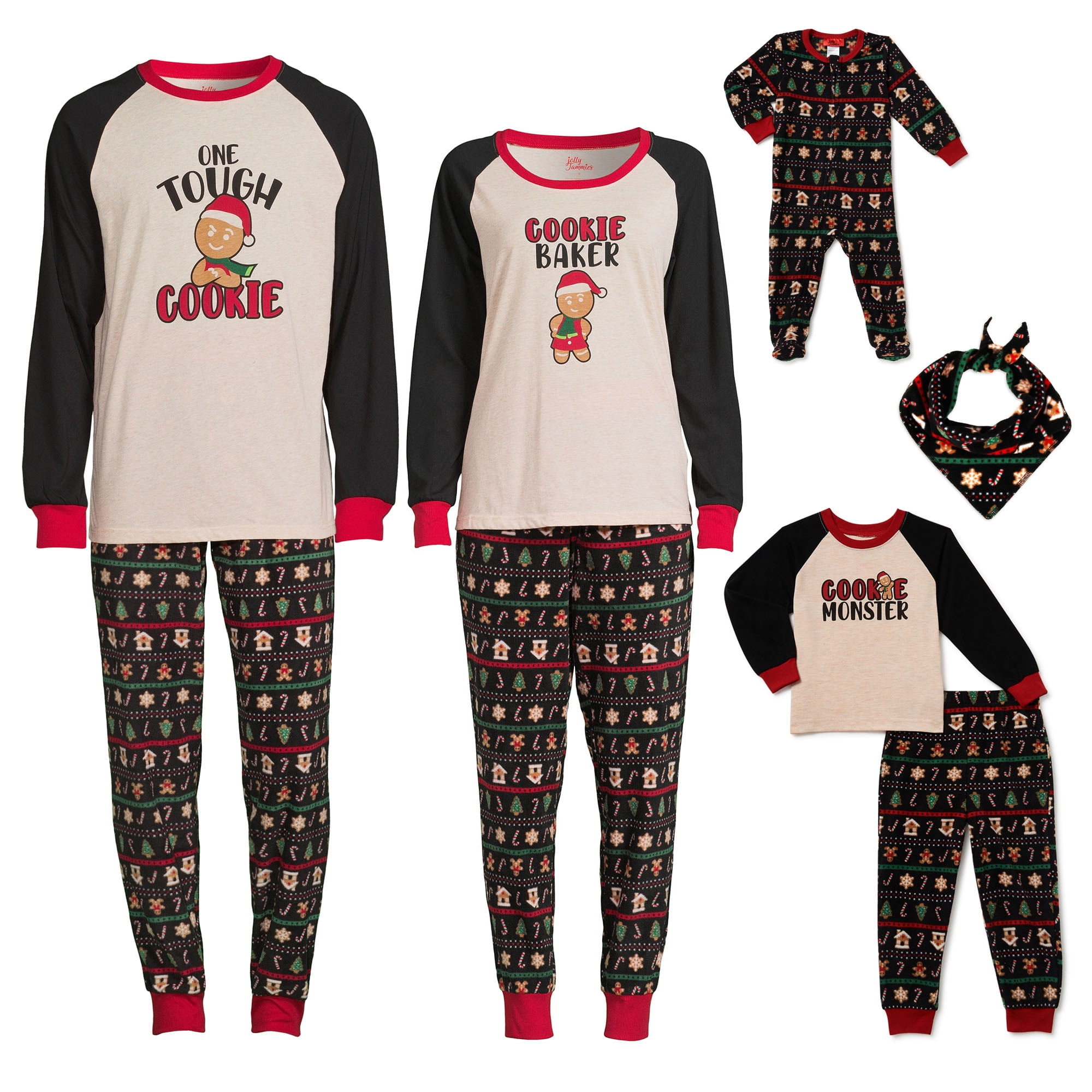 Christmas pajamas gingerbread hot sale