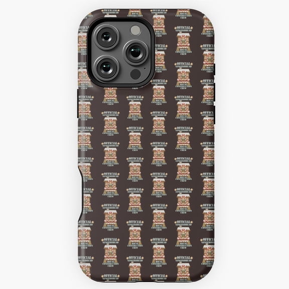 Gingerbread House Builder Crew Phone Case for iPhone 11 12 13 14 15 16 17 Pro Max