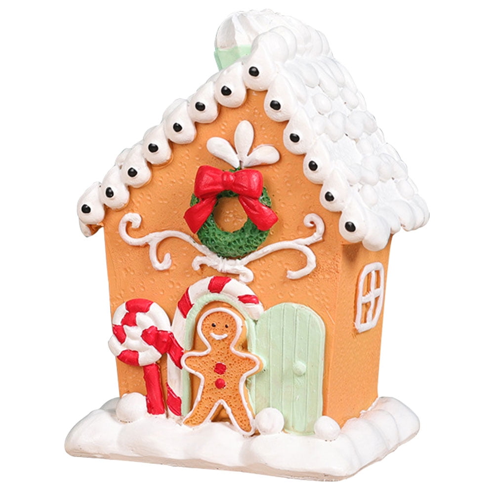 Gingerbread House Christmas Decoration Desktop Mini Gingerbread House Party Favor