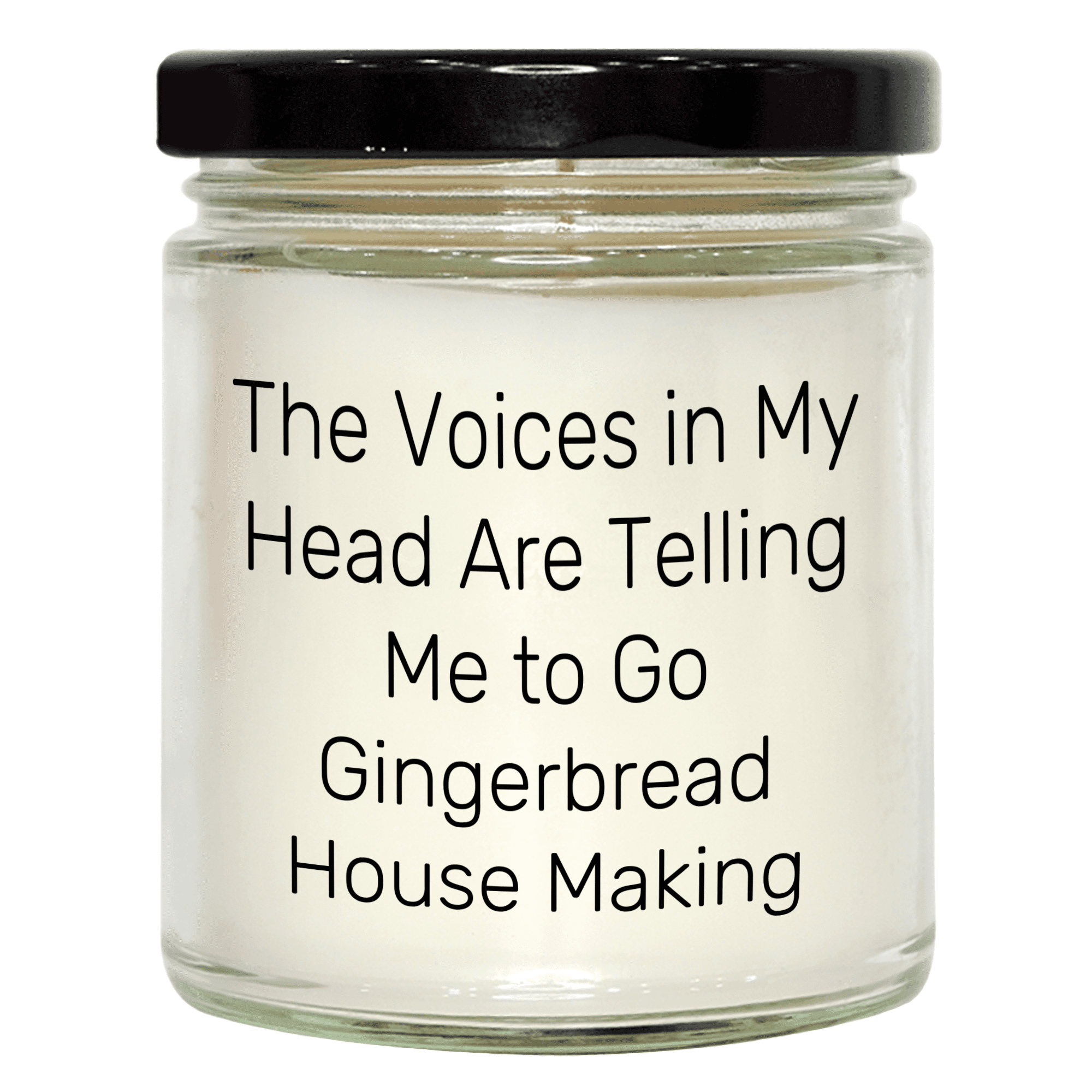 Gingerbread House Making Addiction Gifts for Mom - Funny Soy Wax Candle ...