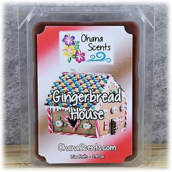 Gingerbread House Wax Melts