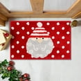 thumbnail image 1 of Gingerbread House Welcome Mat, Christmas Themed Non-Slip Doormat for Front Door Entrance Holiday Decor(C), 1 of 6