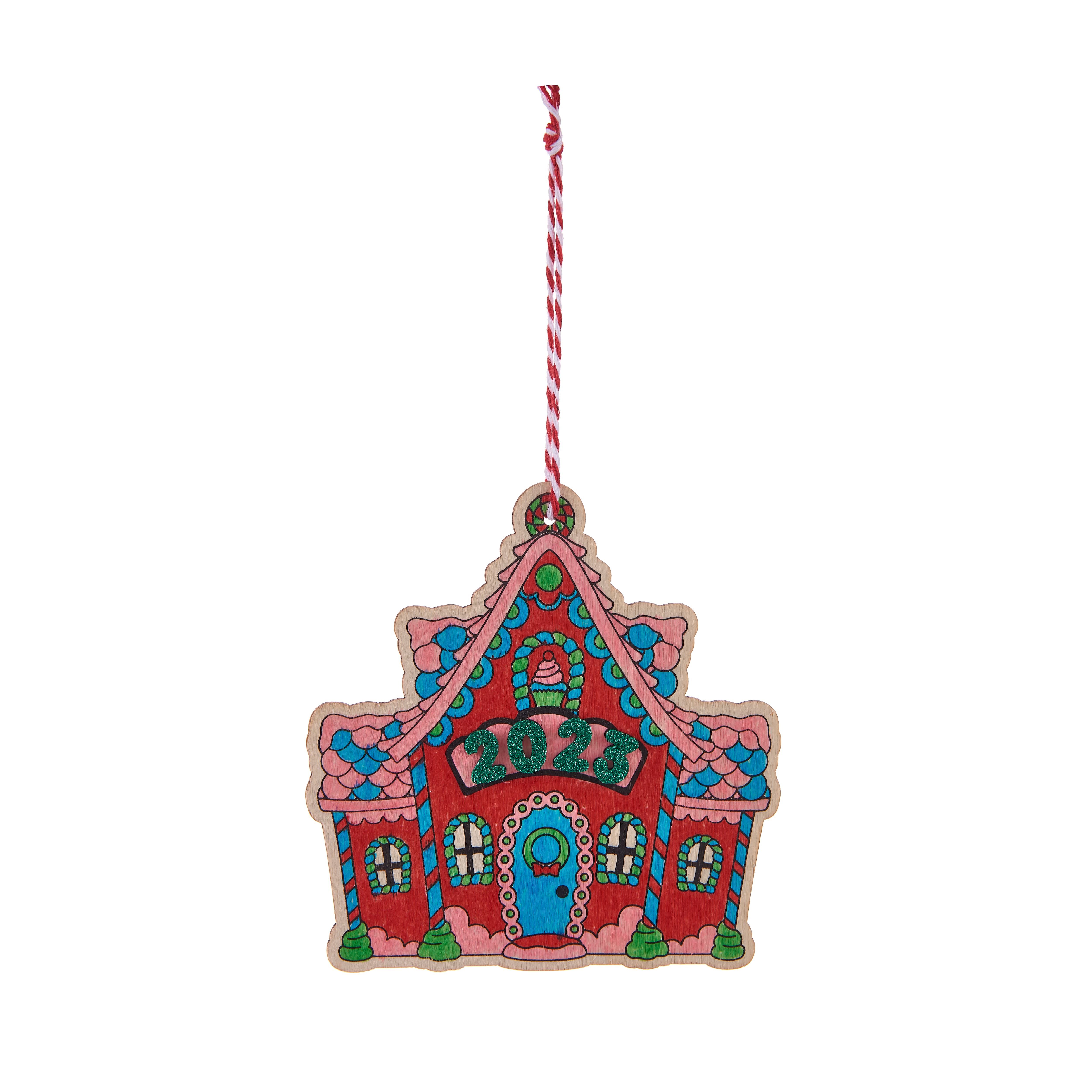 Gingerbread House Wood Ornament Craft Kit by Creatology™Christmas
