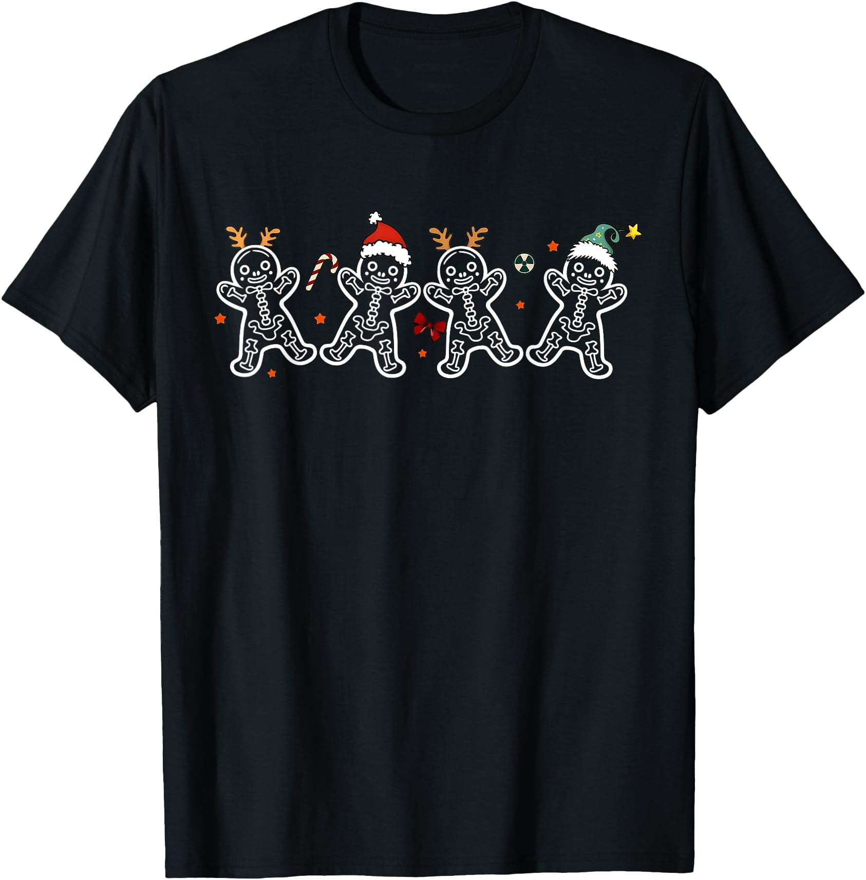 Gingerbread Krismast Radiology Shir Xray Tech T-Shirt - Walmart.com