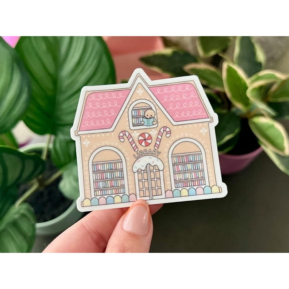 Gingerbread Library Bestfriends Designs Trending Sticker