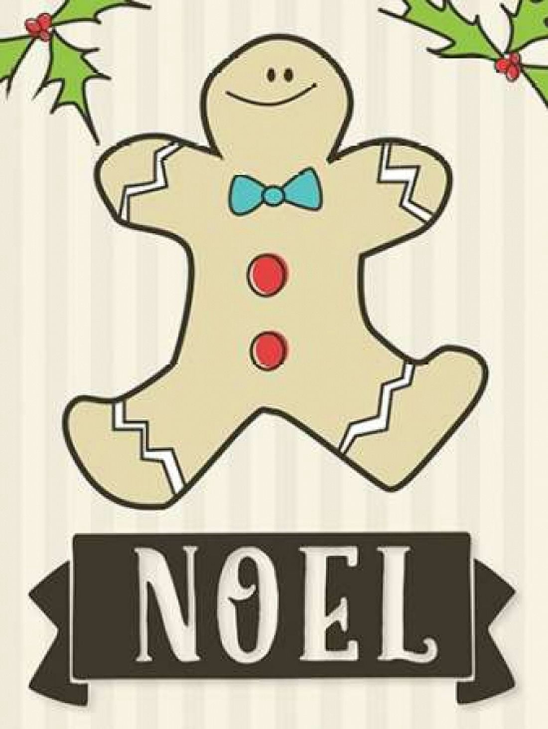Gingerbread Man Canvas Art - Aubree Perrenoud (18 x 24)