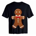 thumbnail image 1 of Gingerbread Man Christmas Halloween Costume Men's Funny T-Shirt, 1 of 5