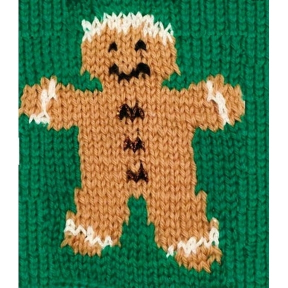 Gingerbread Man Christmas Stocking Kit - 7031
