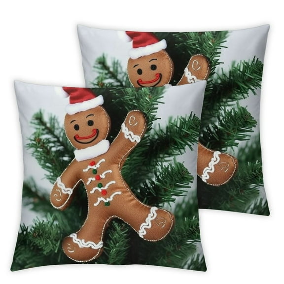 Gingerbread Man Christmas Tree Topper Decorations,Unique Funny Xmas Plush Stuffed Gingerbread Hugger Decor for Christmas Tree Wine Bottle Curtain Ornaments,Ginger White Red Green