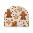 thumbnail image 1 of Gingerbread Man Cookies Napkin Holder for Table Clear Napkin Stand Paper Holder Acrylic Organizer Dispenser Napkins for Dinner Kitchen Restaurant Room, 1 of 8