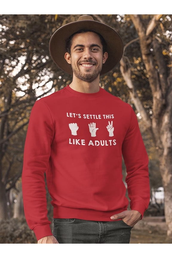 Gingerbread Man Design Sweatshirt Men's -GoatDeals Designs