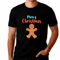 thumbnail image 1 of Gingerbread Man Funny Christmas Pajamas for Men Plus Size Christmas PJs for Men Plus Size Christmas Tee, 1 of 8