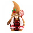 thumbnail image 1 of Gingerbread Man Gnome Table Decoration, Christmas Decoration, 1 of 2
