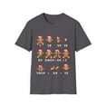 thumbnail image 1 of Gingerbread Man Math Teacher Fractions Novelty Graphic Unisex T-Shirt, 1 of 4