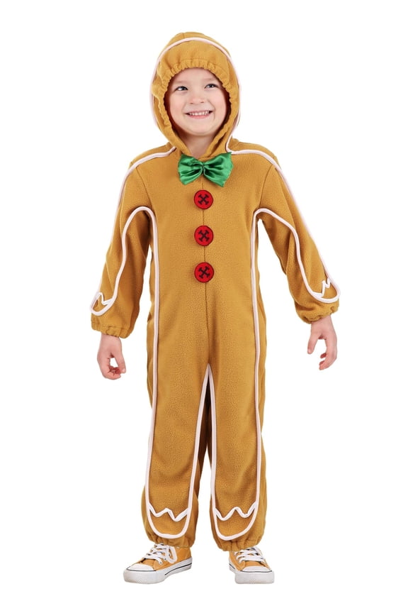 Gingerbread Man Onesie Toddler Costume