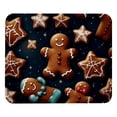 thumbnail image 1 of Gingerbread Man Printed Square Mouse Pad, 8.3x9.8 Inch, Non-Slip Rubber Bottom Mouse Mat for Office and Gaming, 1 of 6