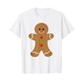 thumbnail image 1 of Gingerbread Man Shirt Christmas Cookie Baking Holiday Tee, 1 of 5
