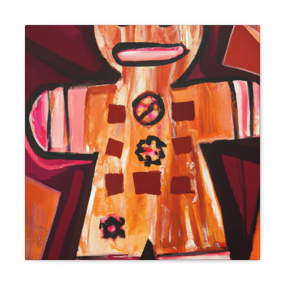 Gingerbread Man Splendor - Canvas