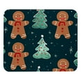 thumbnail image 1 of Gingerbread Man Square Non-Slip Rubber Bottom Printed Desk Mat Mousepad for Office and Gaming - 8.3x9.8 Inch, 1 of 6