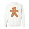 thumbnail image 1 of Gingerbread Man Sweatshirt Women -SPIdeals Designs, Female 5X-Large, 1 of 4