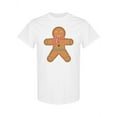 thumbnail image 1 of Gingerbread Man T-Shirt Women -SPIdeals Designs, Female XX-Large, 1 of 4