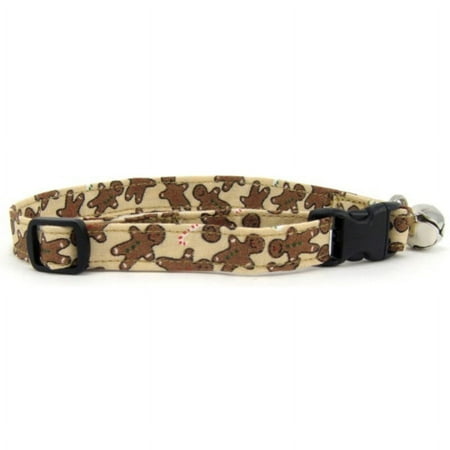Gingerbread Men Cat Collar